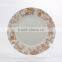 Linyi fine bone china food plate/hongshun porcelain dinner plate