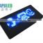 led clothing badge Display USB rechargeable name card software input(factory sale)