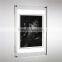 classic clear wall mount acrylic sandwich frames manufacturer