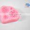 Customized hot selling silicone rose fondant mold