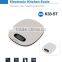 5kg slim electronic kitchen weighing scale stainless steel weighing food scale lightweight with milk measure and tare function