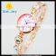 WJ-5466 love heart diamonds strap beautiful charming colorful face JW newest girls bracelet watch