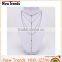 Fashion alloy multi layer thin long chain necklace wholesale