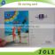 china wholesale market 3d printing service lenticular plastic meeting invitation card