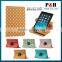 For ipad leather case, Polka Dot 360 Rotating PU Leather Case For Apple iPad 6 & air 2