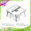 2016 Hot Sell Modern Wooden Office Furniture For 2 Person With Drawer ZS-B1514