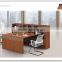 White and black staff working desk office workstation design with hang-in cabinet for USA