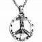 New fashion stainless steel upside down Jesus pendant