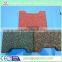 Playground Rubber Tile Making Machinery / Rubber Floor Tile Machine