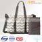 Quilted diaper bags with changing mat for mother daily outside