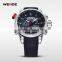 2016 Hot Sale WEIDE Men Sports Watch Waterproof 30M Leather Watch for Men