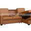 Modern classic leather corner sofa bed for sale