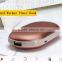 New Arrival!!! electric rechargeable hand warmer power bank