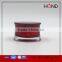 hot selling 15g/30g/50g screen printing round waist shape jar, acrylic skin care cream container