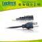 Cables to Go 03134 18 AWG Universal Power Cord for NEMA 5-15P to IEC320C13, Black (10 Feet/3.04 Meters)
