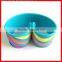 promotion gift OEM silicone slap bracelet
