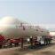 High quality 3 axles LPG gas tank semi-trailer truck for sale in singapore, south america