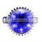 outdoor waterproof ip65 round solar led light glass bricks