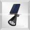 Waterproof Solar Spotlight Adjustable gardern lawn spotlight, led outdoor solar light