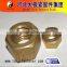 made in china m2.5 brass nut