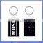 China supplier hotsell face mask custom acrylic keychain