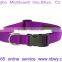Colourful Nylon dog collar and leash
