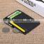 Simple 4 Card Slots Leather Card Holder Leather Credit Card Bag Name Card Wallet ID Card Case