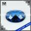 Messi Gems Hotsale Product Oval 10 x 14 120# Blue Synthetic Spinel