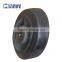 6 inch industrial, swivel brake caster, rubber caster, heavy duty caster