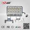 High lumen 45W 24V Epsitar chip led work lamp 6000K 4x4 ATV Tractor Train Bus Flood/spot Beam