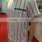 Cheap design woman baseball jacket custom stripe baseball team wear