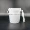 Plastic Pail for Latex, Small Bucket Plastic, Paint Bucket With Plastic Handle