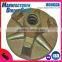 Formwork Cast Nut Galvanzied Wing Nut With Stiffeners