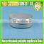 50 gram 60 gram 80 gram high quality Aluminum Tin Jar With Lid