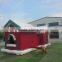 2016 Hot Sale Amazing Christmas Inflatable Castle Bouncer Santa House For Hot Sale