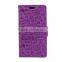 Fancy cartoon design leather case for Alcatel pixi 3