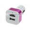 promotional double 2 USB car charger adapter