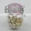 Mini Glass Spice Bottle with Glass Lid &Silicon Ring