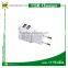 Hot selling US EU UK Plug Portable Cell Phone Charger/ Travel Wall Charger Double USB Charger for HTC for Samsung