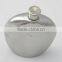 Hot sell round stainless steel flagon fine suit