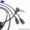 Top quality 3.5mm audio cable for ie8 ie80 ie8i earphones headset with mic and volume control