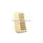 Hot selling pear wood brands personalized hair comb