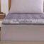 Coffee Quilted PU Combined Cool VibratingMattress Pad For Adults