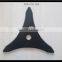 cutting blade for grass 3T bent high quality steel brush cutter blade