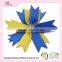 Factory supply Pinwheel Flowers For Hair with alligator clip hairwear Girl's hair clip hairpin