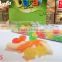 Fish shape star shape gummy candy fruit flavored soft halal jelly candy
