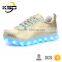 2016 The Latest High Quality Leather Shoe LED Light Up Shoes