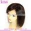 Side Part 8A Virgin Brazilian Hair Wig Silk Top Lace Front Wig Silky Striaght Short Bob 100 Human Hair Front Lace Wig