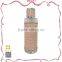 New collection bright organge leather fragrance pump spray bottle