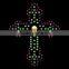 T14050018 Wholesale Cross Hot Fix Rhinestone Motif